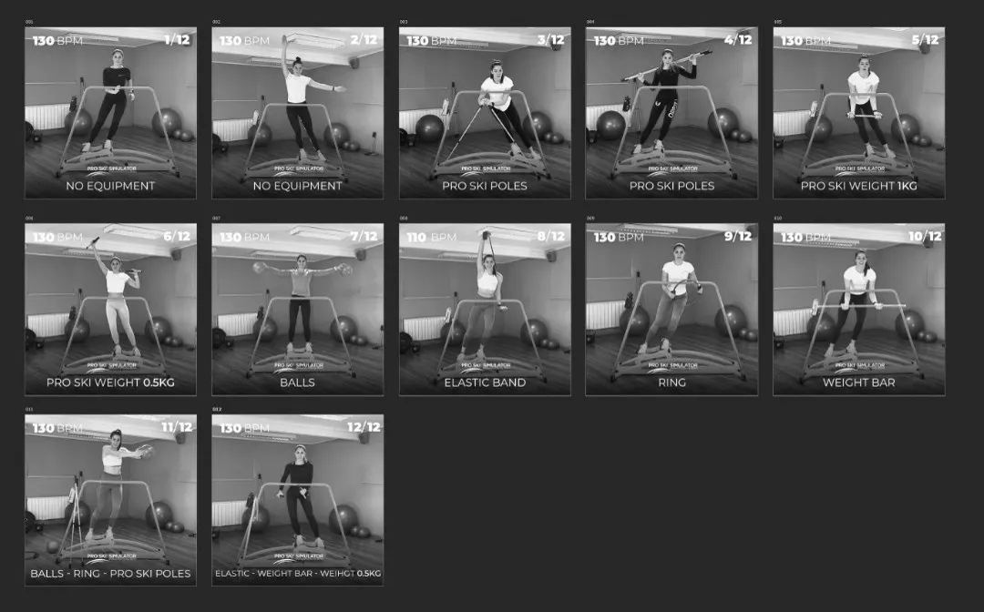 Dynamic cardio workout at home